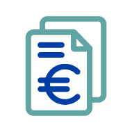 Icône Données financières