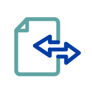 Icône Échange document